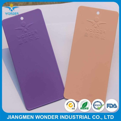 哑光/高光泽环氧聚酯紫色/粉红色粉末涂料用于钢